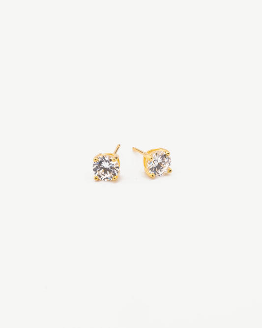 Solitaire Diamond Studs