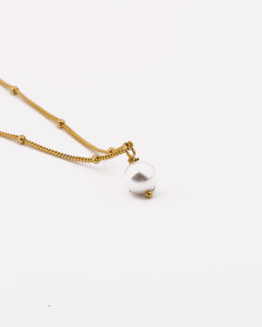 Pearl Satellite Chain Necklace