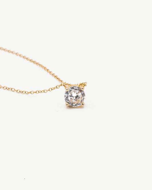 Floating Diamond Necklace