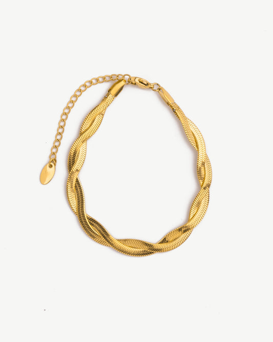 Twisted Herringbone Bracelet