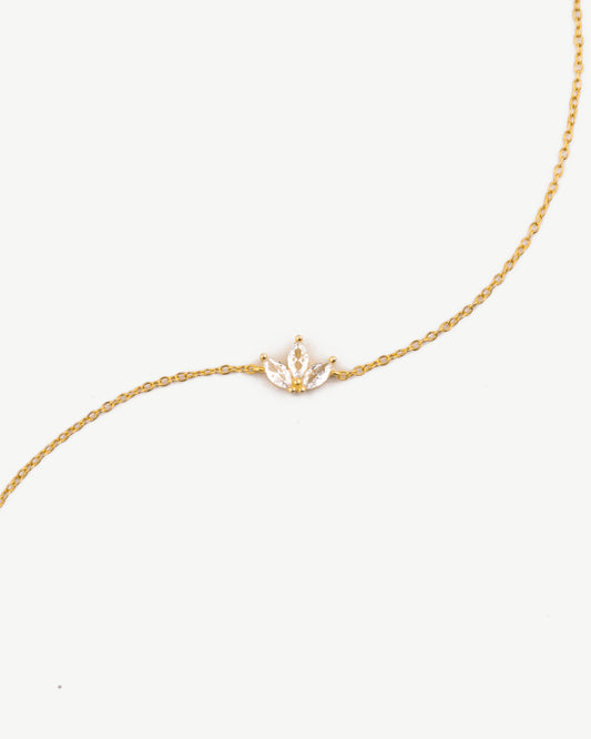 Marquise Flower Bracelet