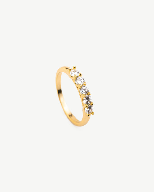 Diamond Row Ring