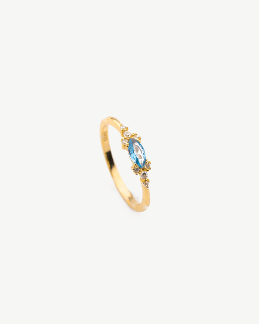 Aquamarine Ring