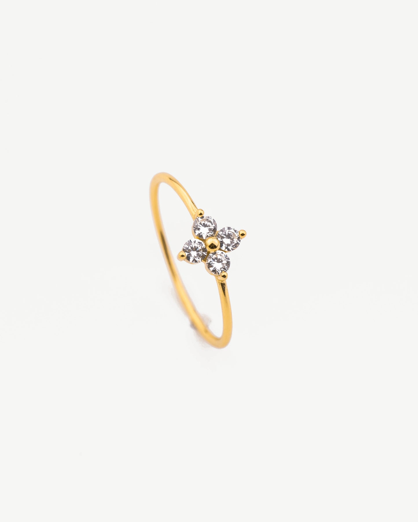 Diamond Clover Ring