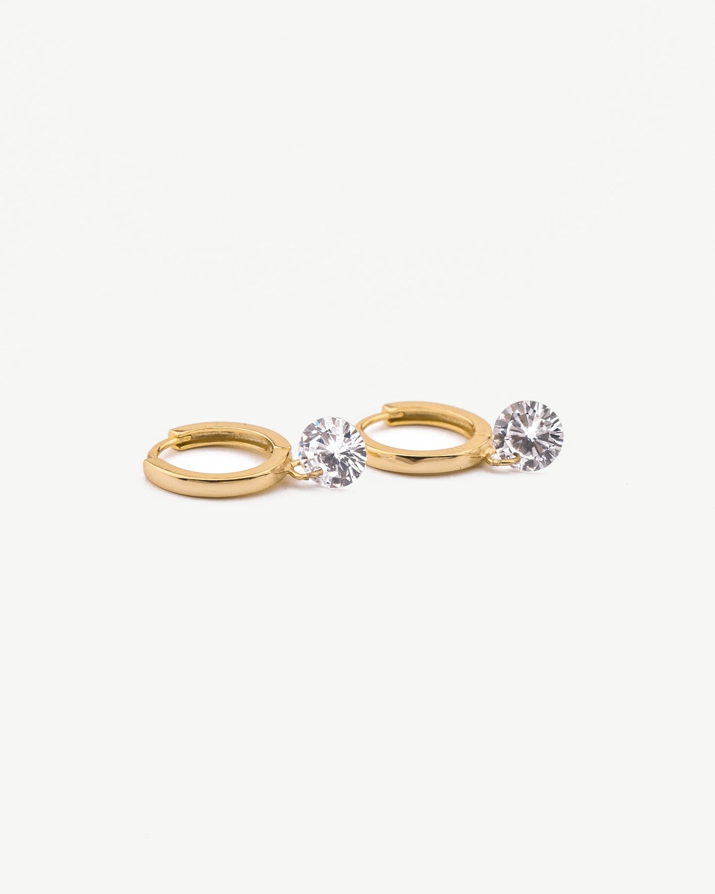 Floating Diamond Earrings