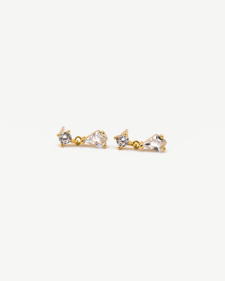Kite Diamond Drop Earrings
