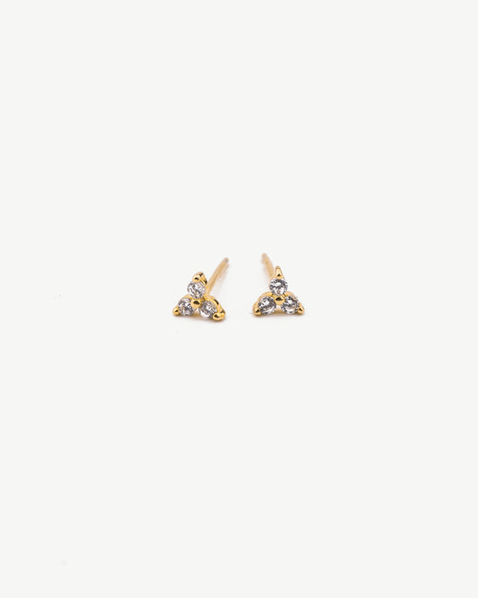 Trio Diamond Studs