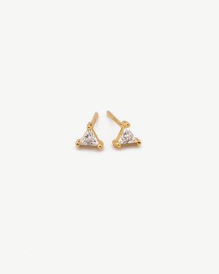 Triangle Diamond Studs