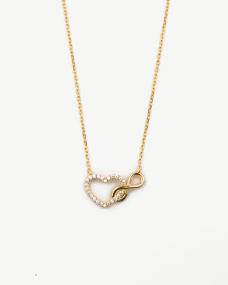 Infinity Heart Necklace
