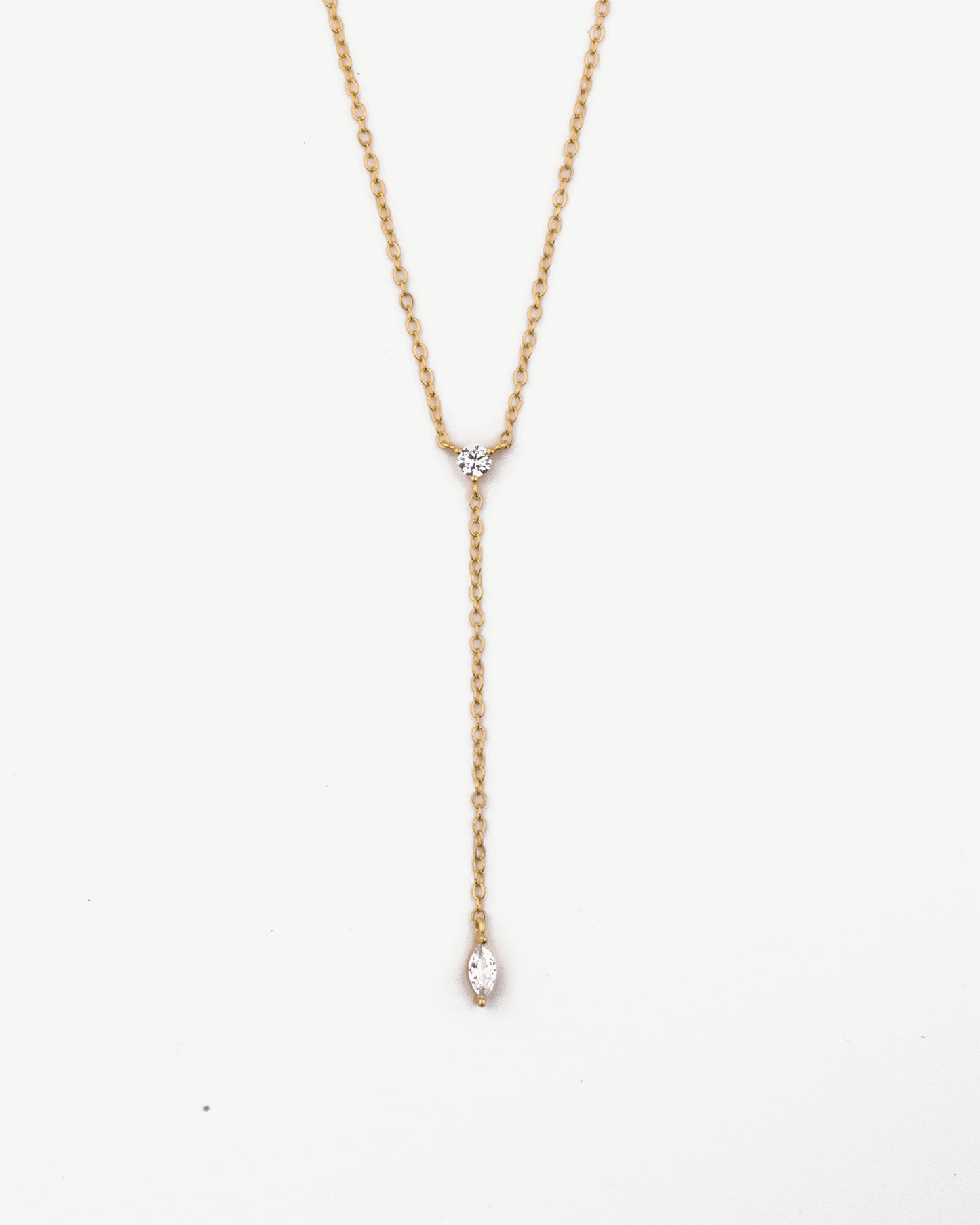 Diamond Lariat Necklace