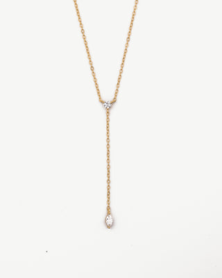 Diamond Lariat Necklace