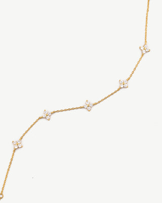 Diamond Clover Bracelet