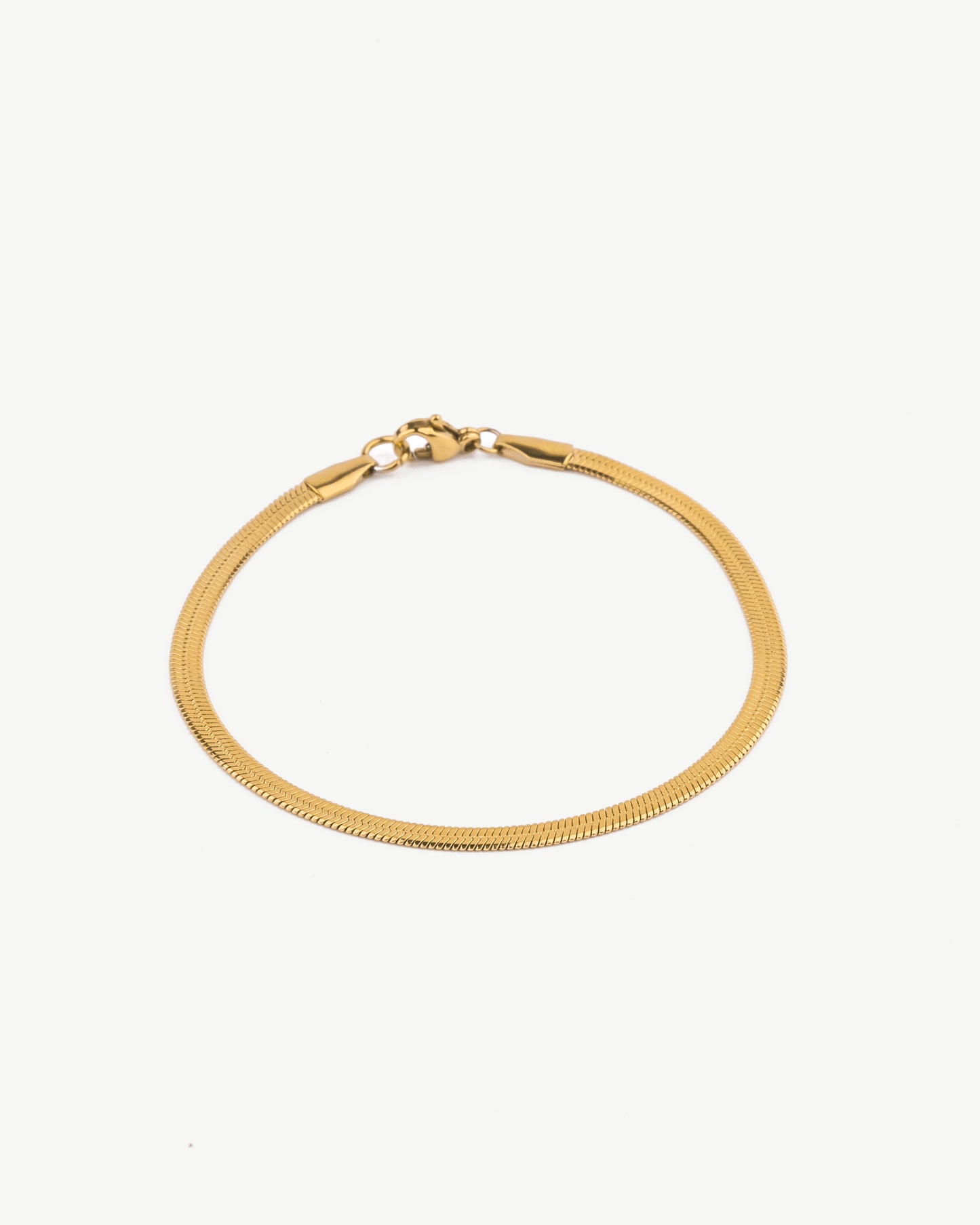 Thin Herringbone Bracelet