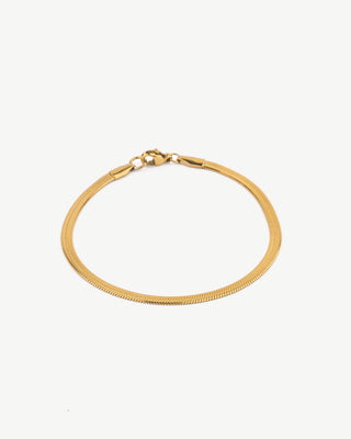 Thin Herringbone Bracelet