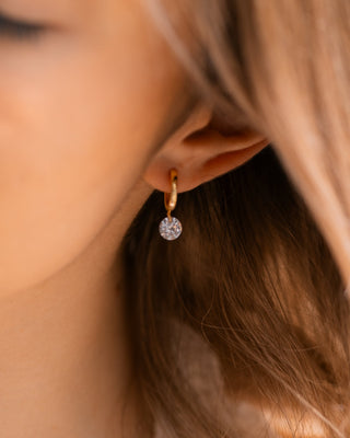 Floating Diamond Earrings
