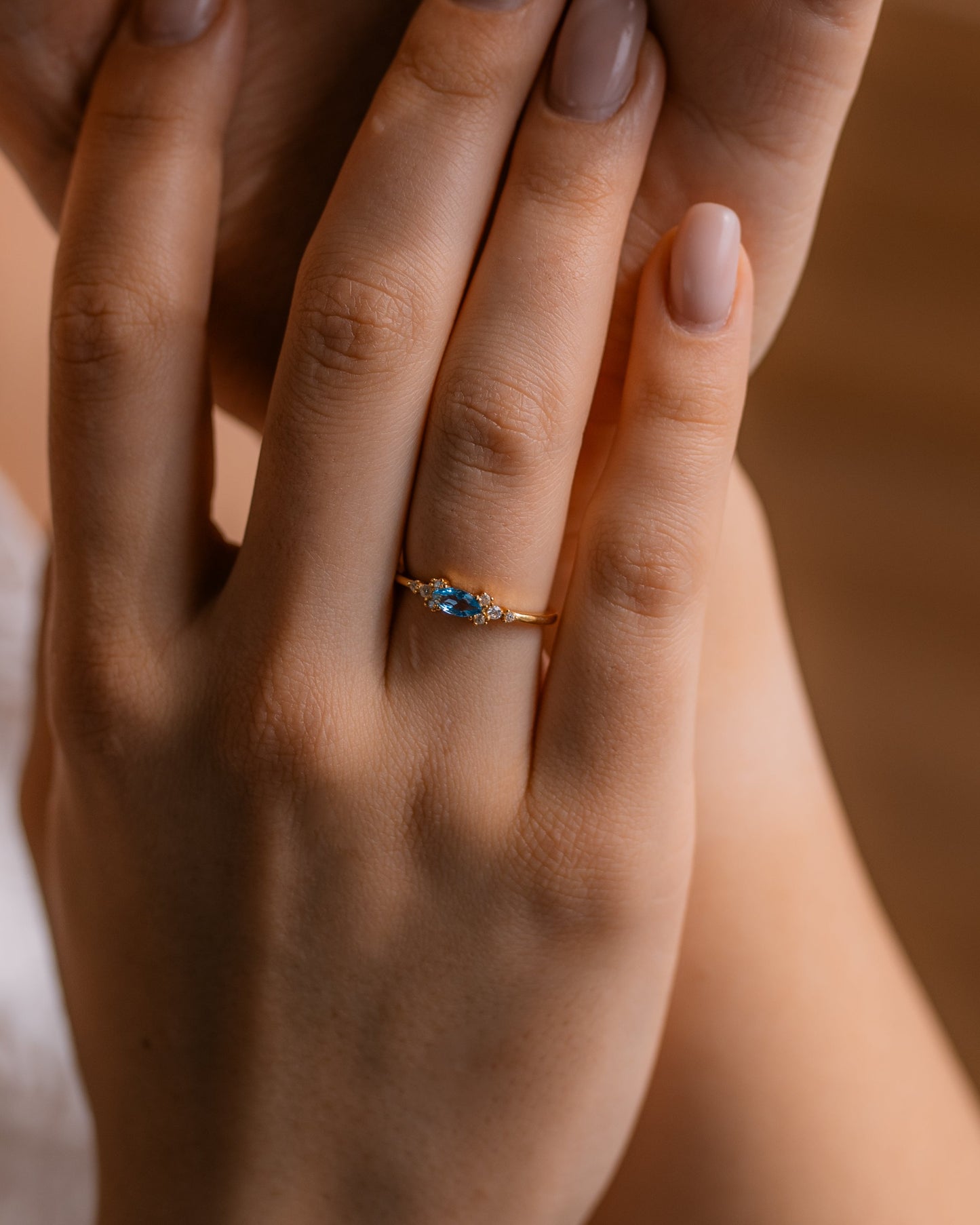 Aquamarine Ring