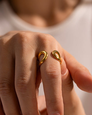 Sculptural Cuff Ring