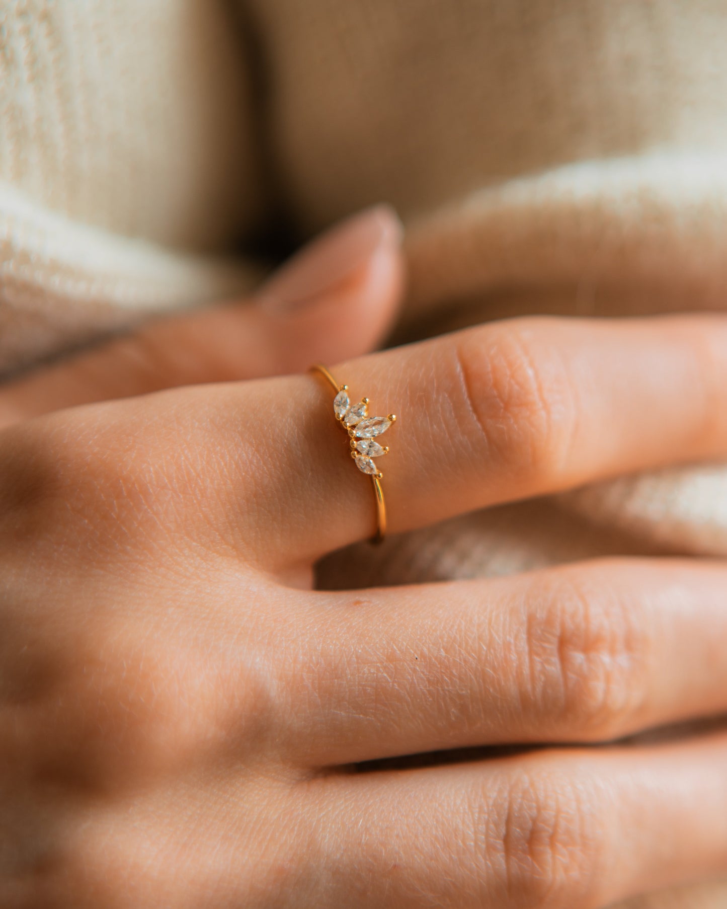 Diamond Tiara Ring