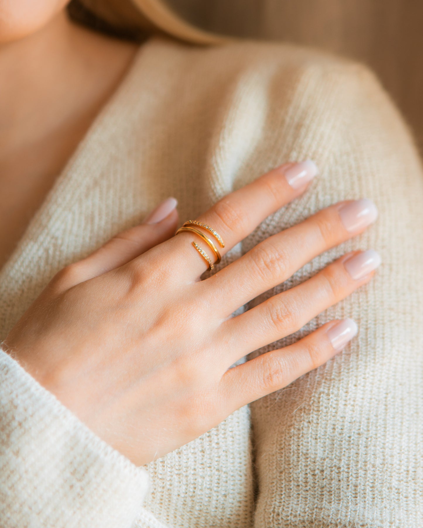 Triple Stacked Ring
