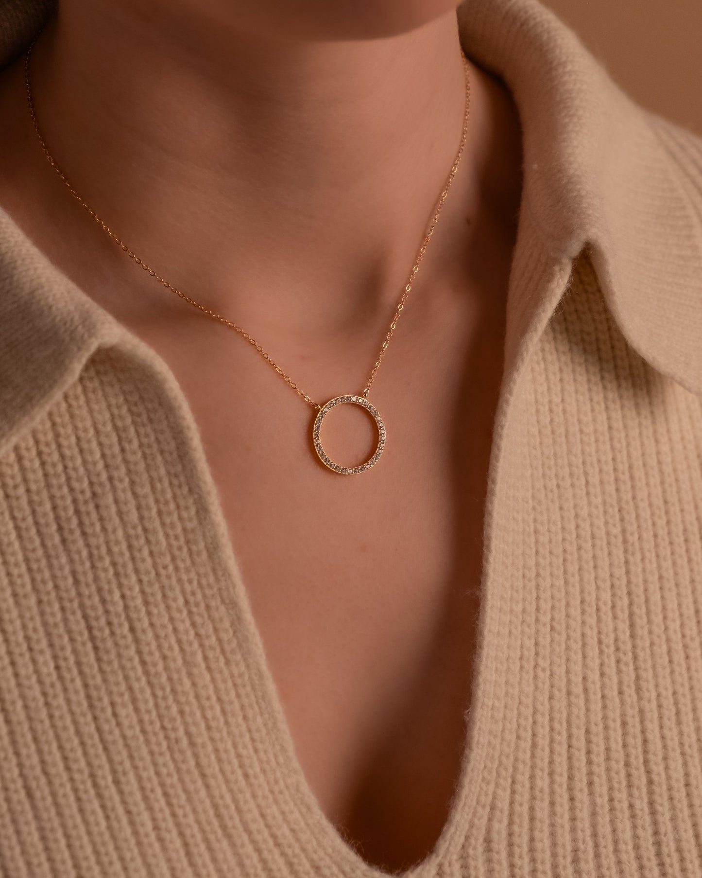 Diamond Karma Necklace