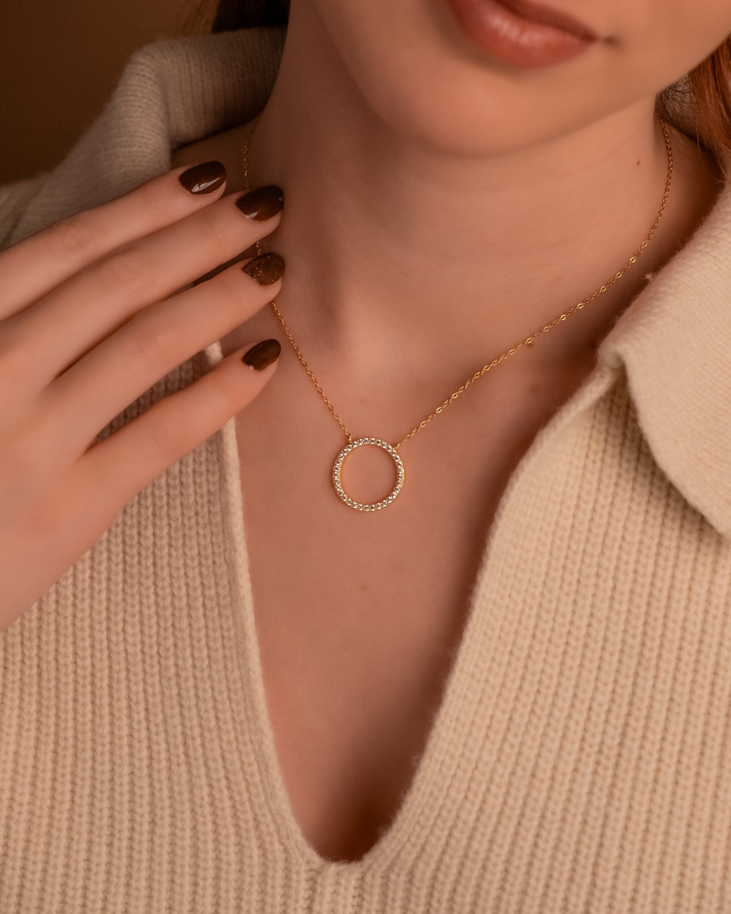 Diamond Karma Necklace