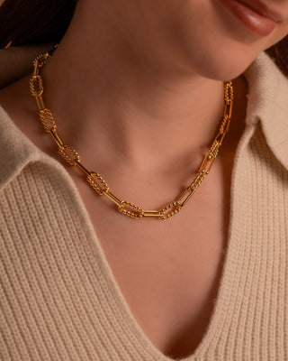 Chunky Twist Link Chain