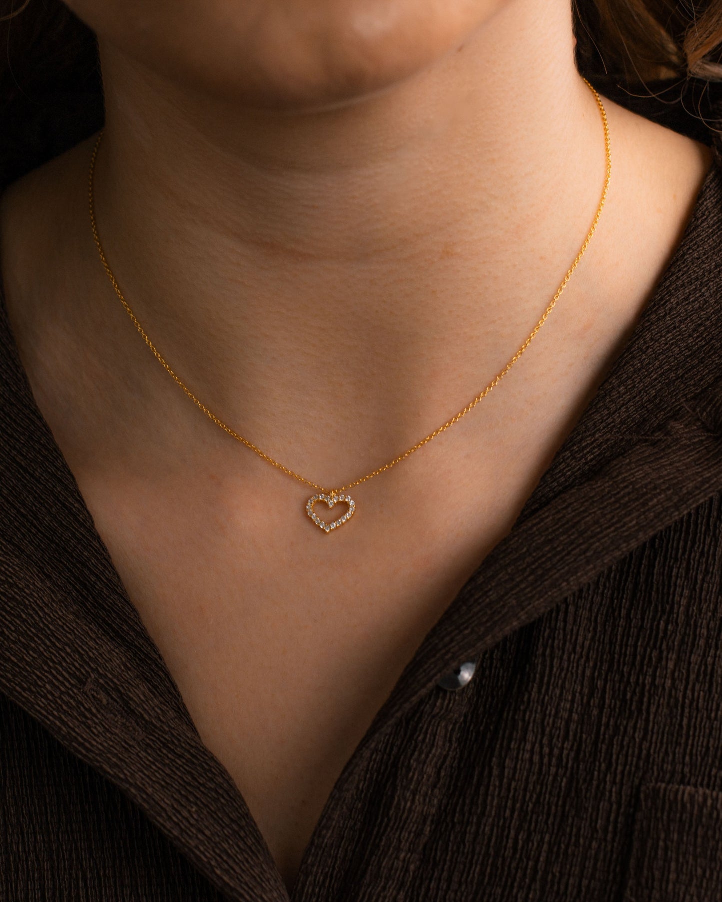 Diamond Heart Necklace