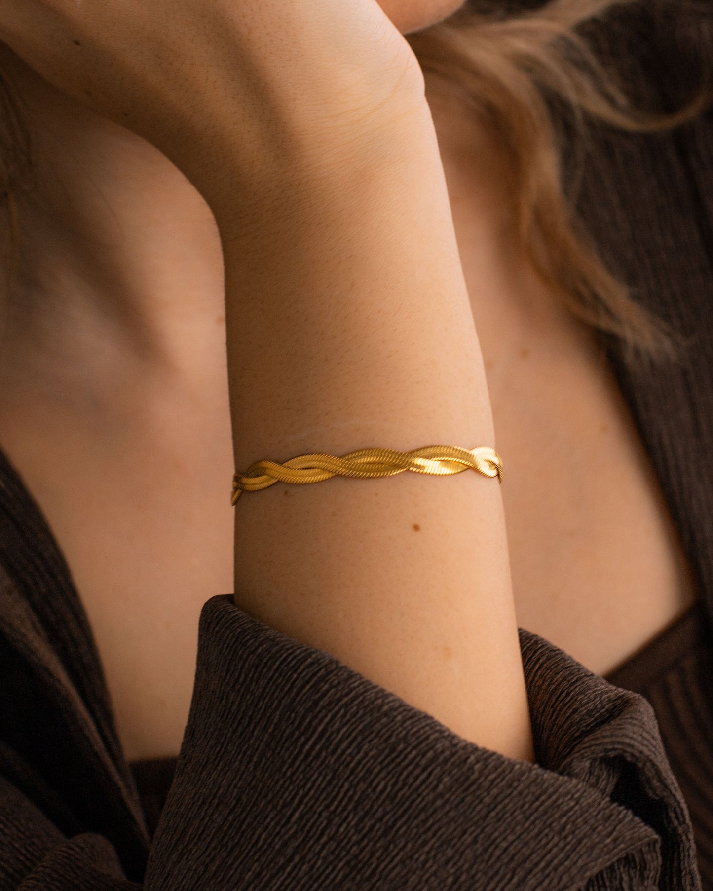 Twisted Herringbone Bracelet