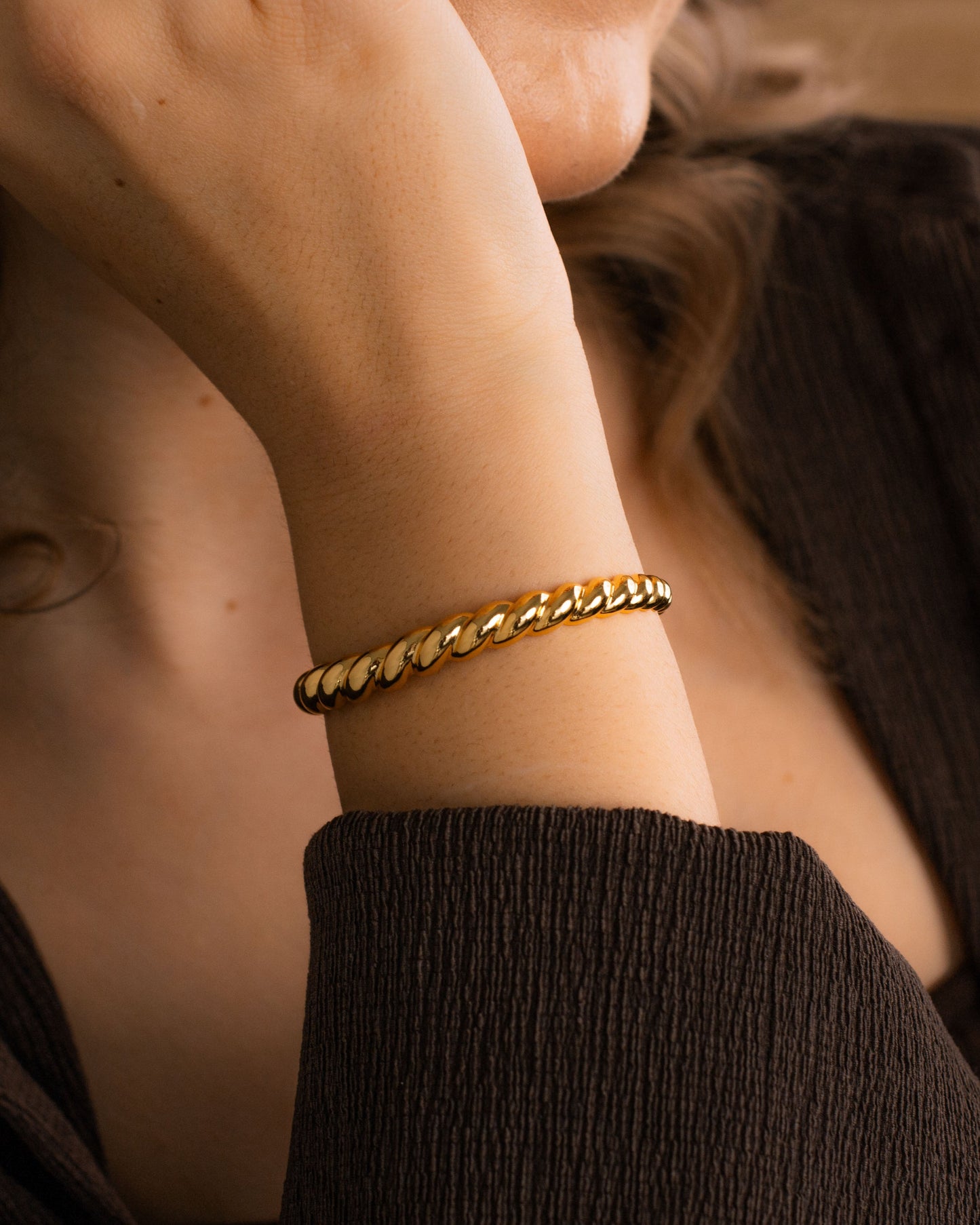 Twisted Cuff Bracelet