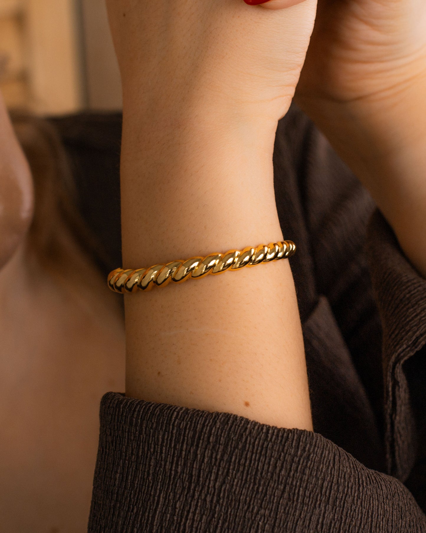 Twisted Cuff Bracelet