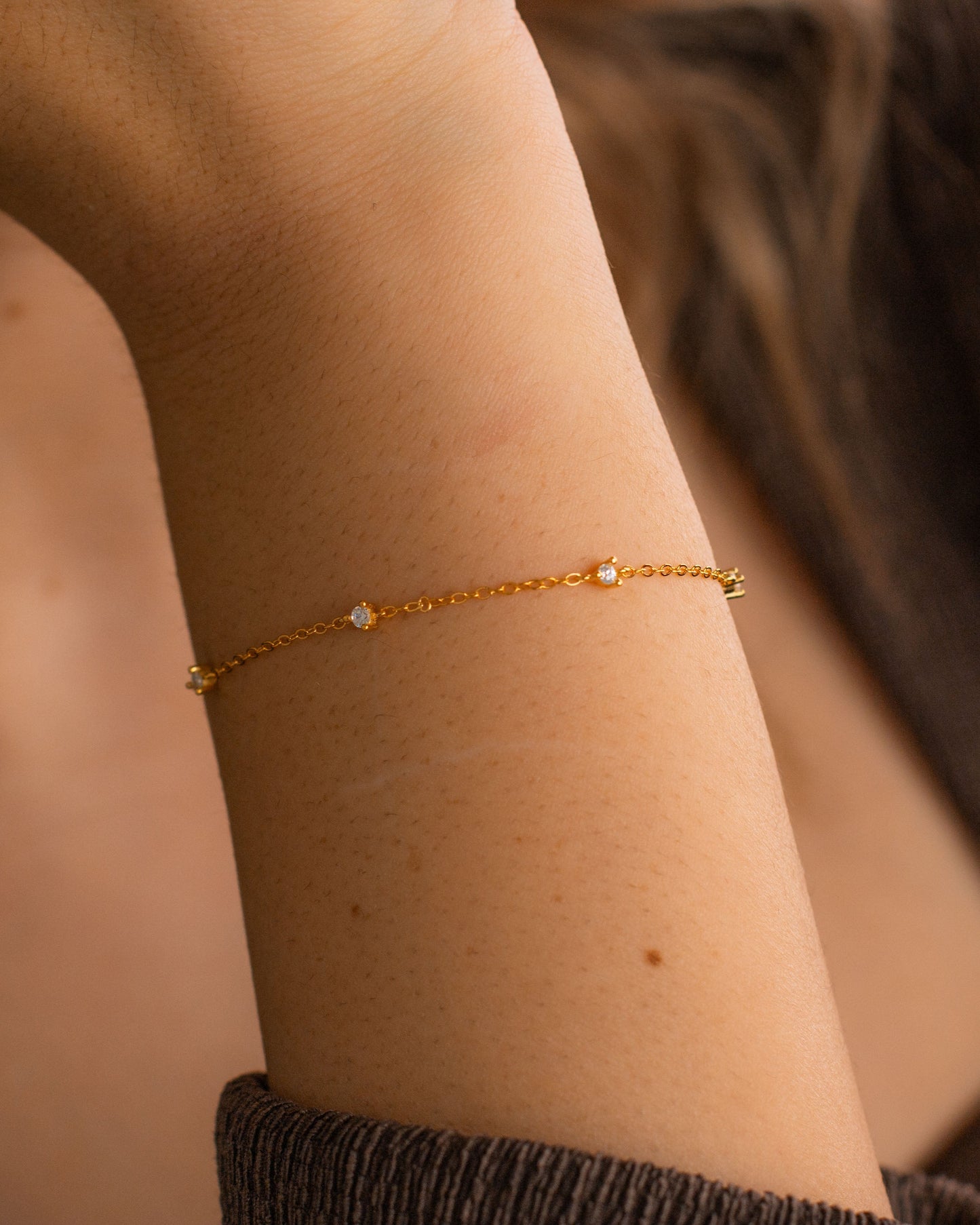 Diamond Station Bracelet