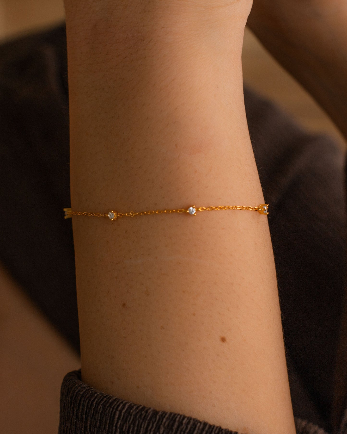 Diamond Station Bracelet
