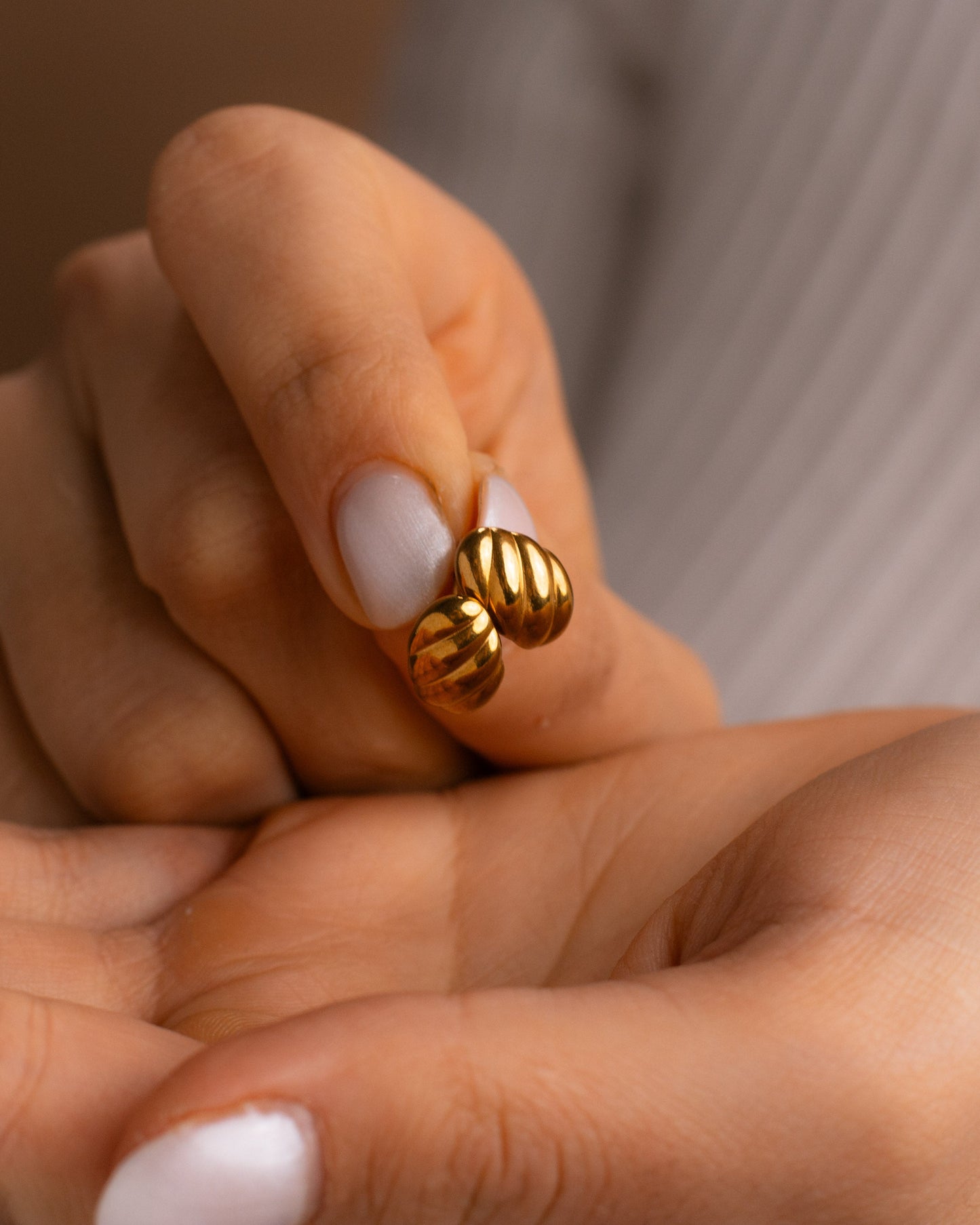 Croissant Dome Studs