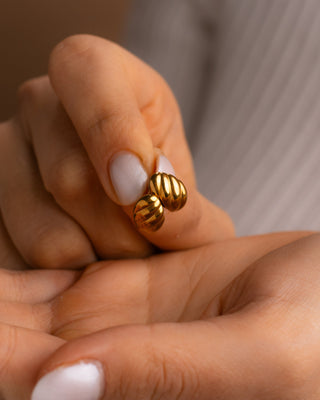 Croissant Dome Studs