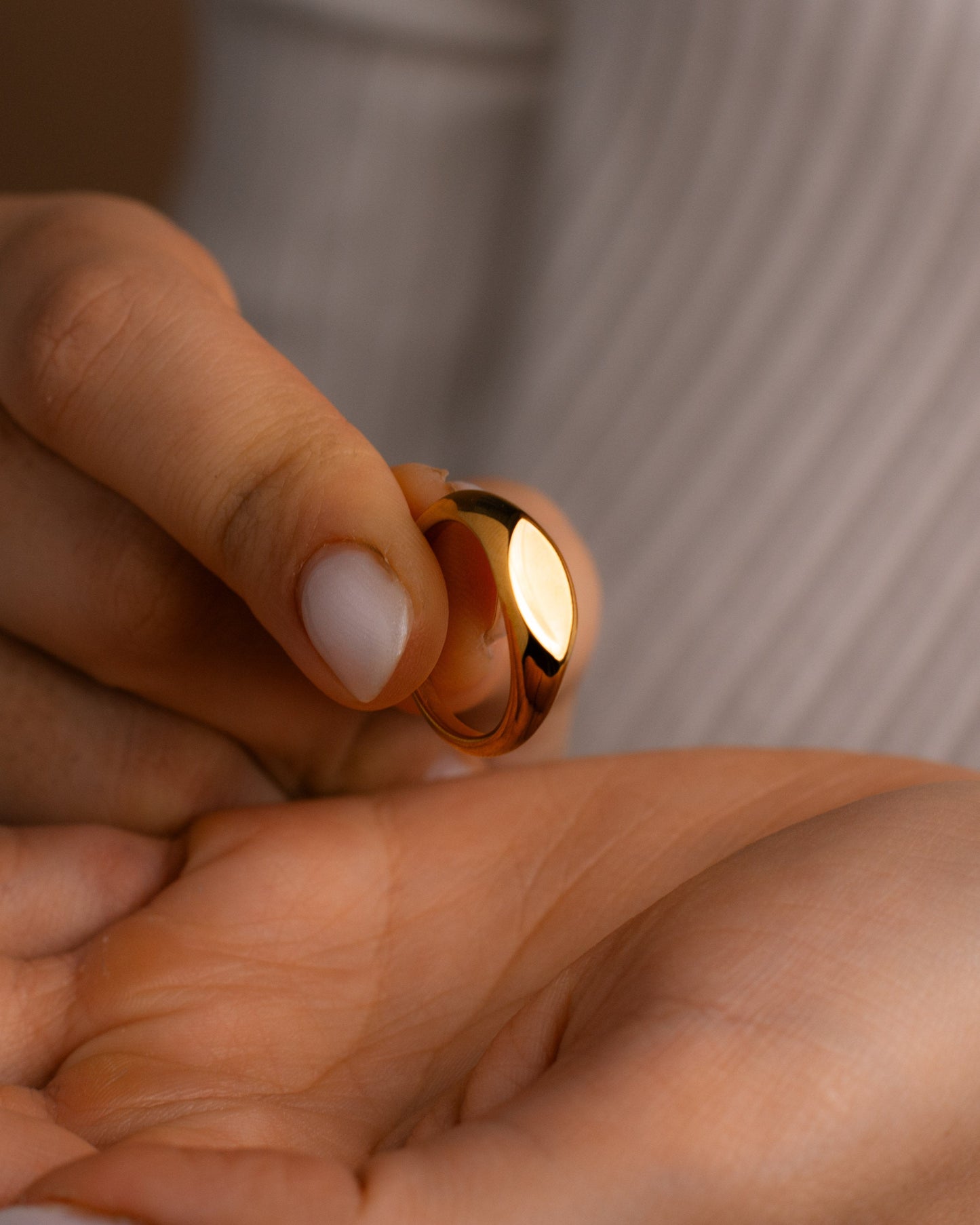 Marquise Dome Ring